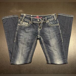 Rock and Roll Cowgirl Dark Denim Jeans